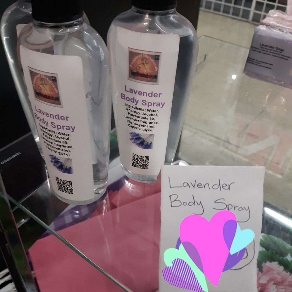Lavendar body/room spray